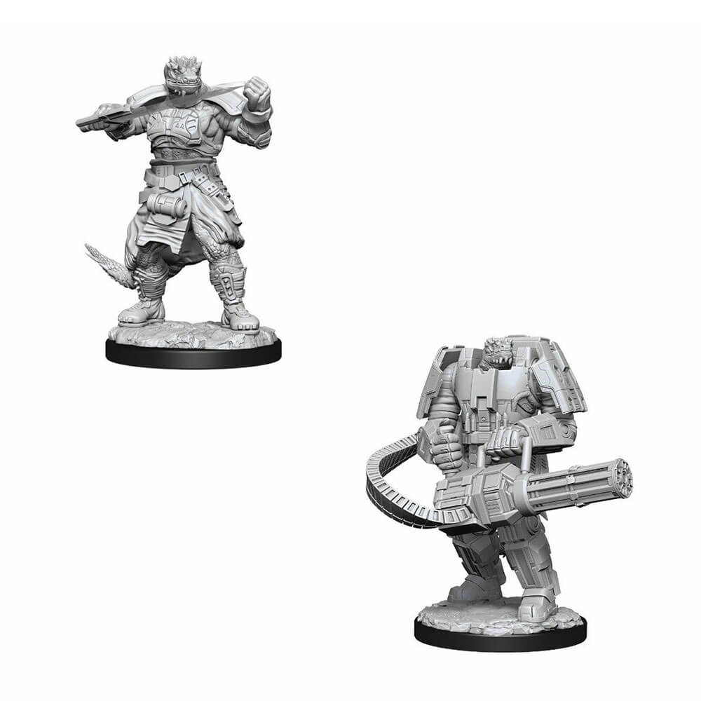 Cortes profundos de Starfinder mini sin pintar