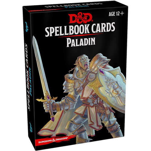 D&D Spellbook Cards Paladin Deck Revised 2017 Ed. (69 Cards)