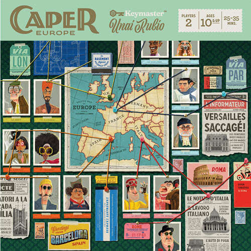 Caper Europe Board Game