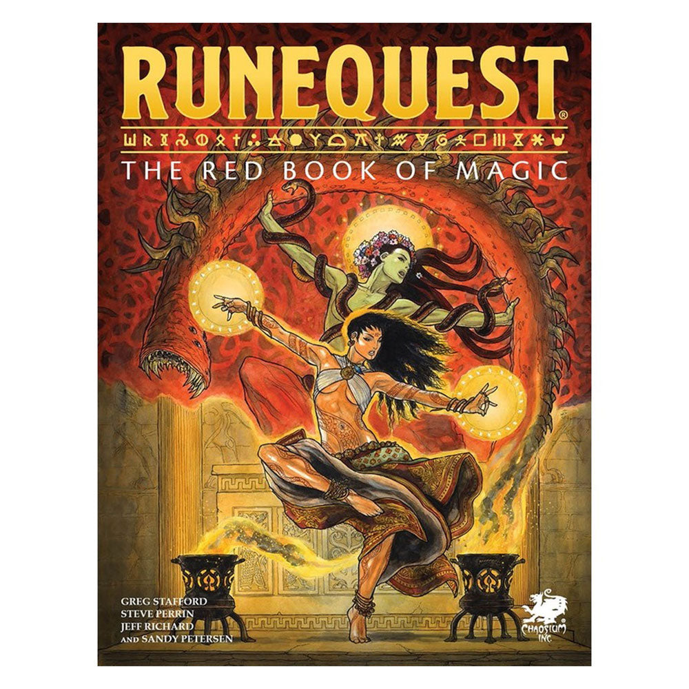 Runequest The Red Book of Magic RPG (Hardcover)