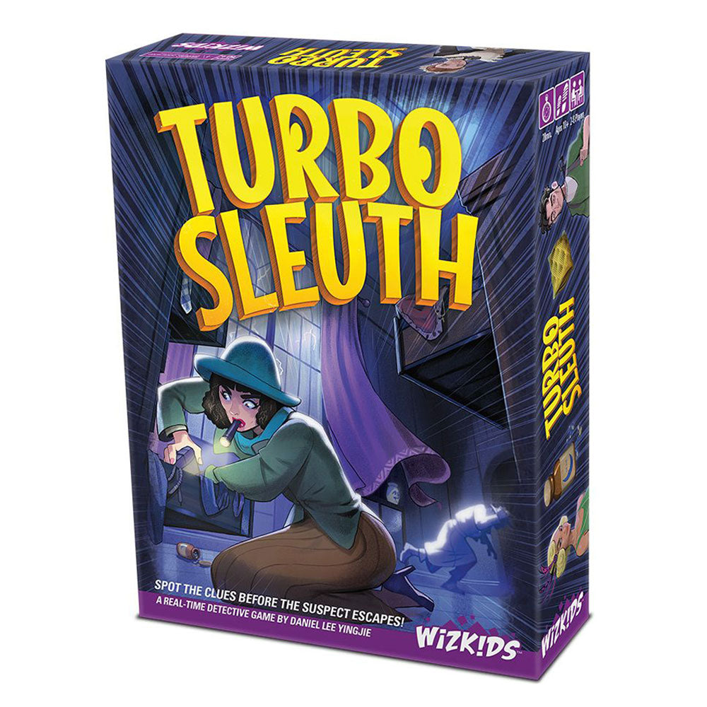 Turbo Sleuth Puzzle Solving Board Game