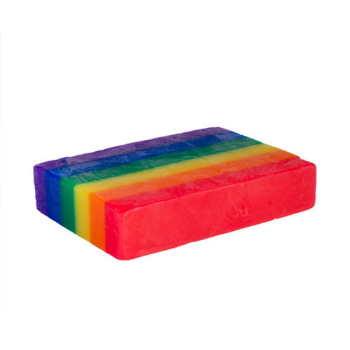 Striped Rainbow Design Soap