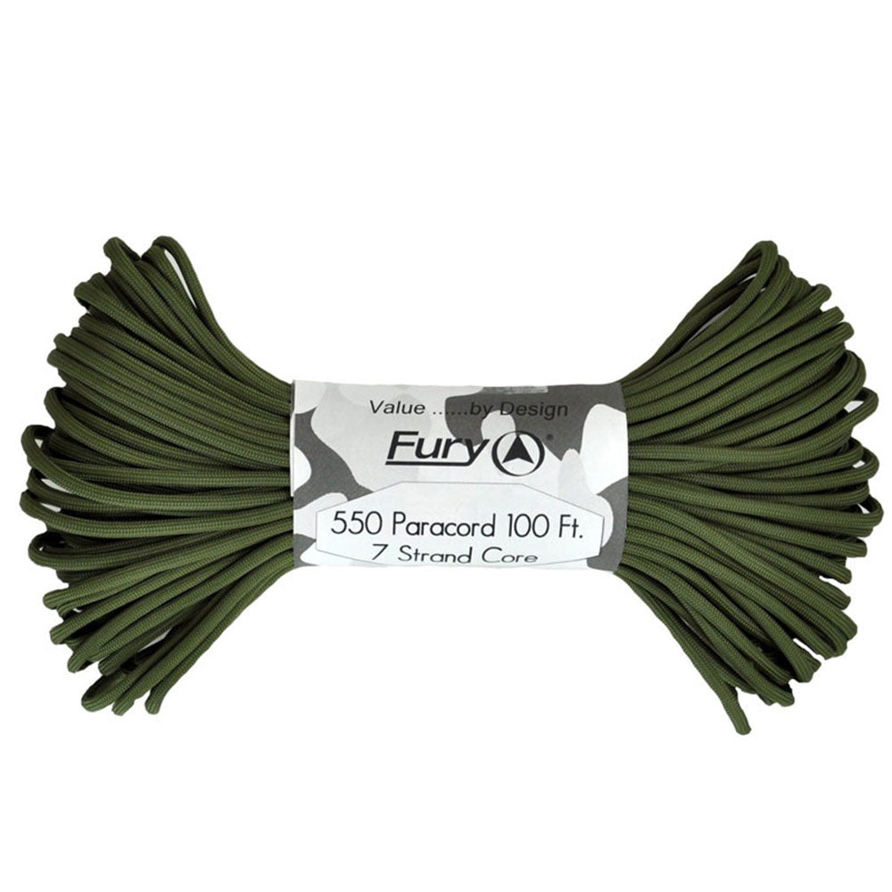 Fúria 7 fita núcleo paracord 550g 30m