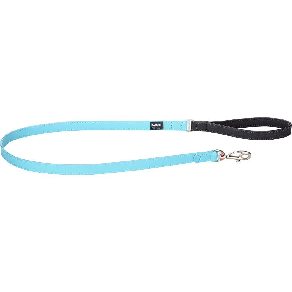 Elegant Vegan Leather Dog Lead (turkis)