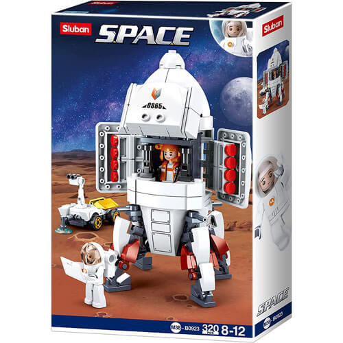 Sluban Space Saturn Landing Module Building Set 320pc