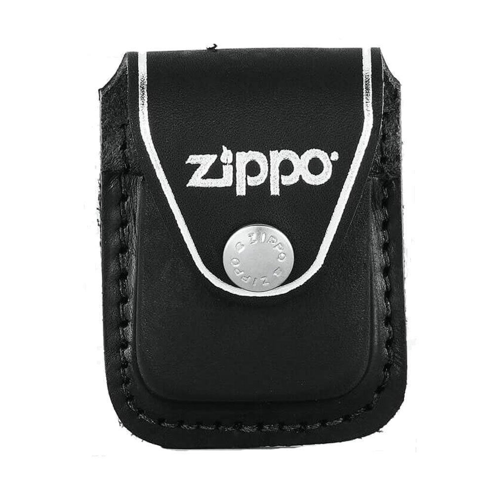 Zippo-Zubehörtasche aus Leder mit Clip