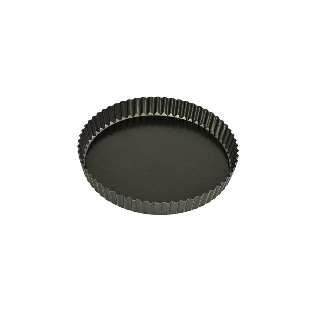 Bakemaster Loose Base Round Quiche Pan