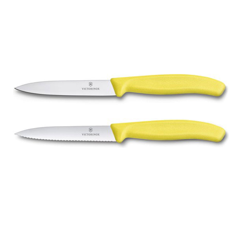 Victorinox Pointed Serrated Paring Knife 2pcs 10cm