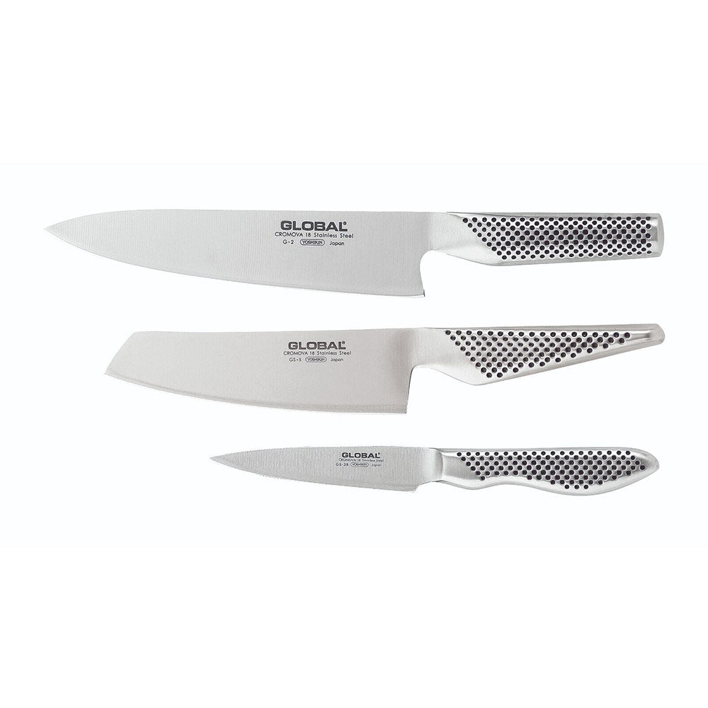 Globale Messer aus Edelstahlmesser (3PCs)
