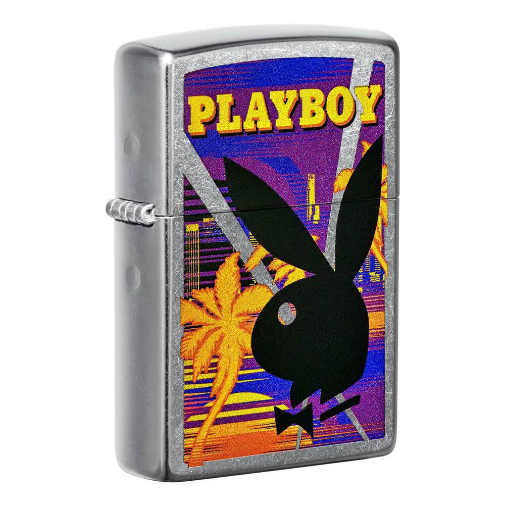 Zippo Playboy Design Street Crome più leggero