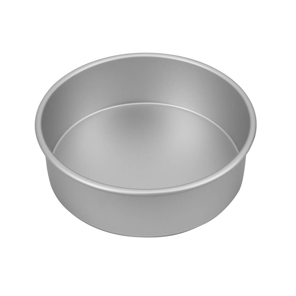 Bakemaster Round Cake Pan (zilver geanodiseerd)