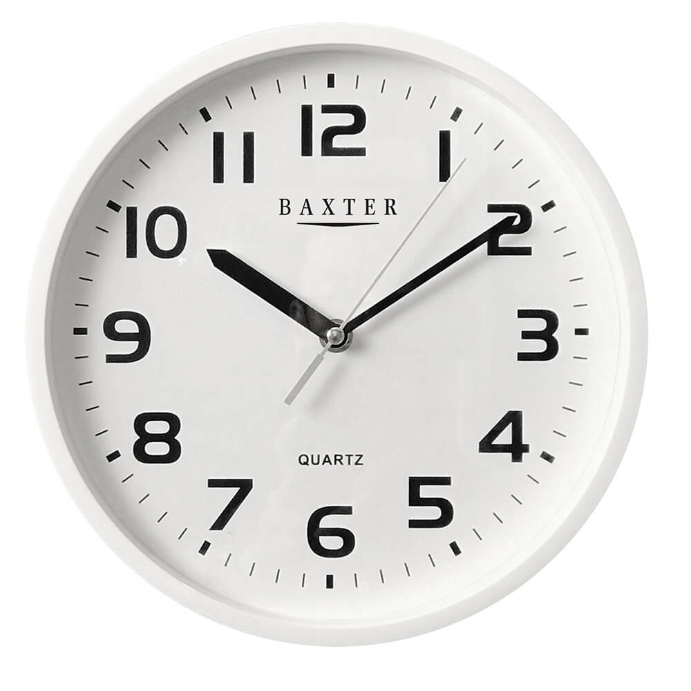 Baxter Adams Relógio de parede árabe 25cm