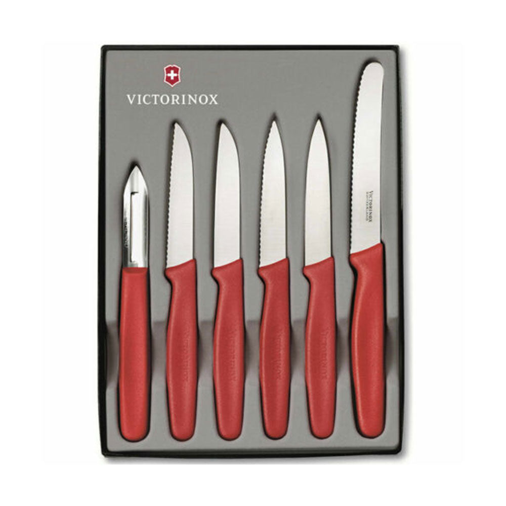 Victorinox Paring Knife Conjunto com alça de nylon 6pcs