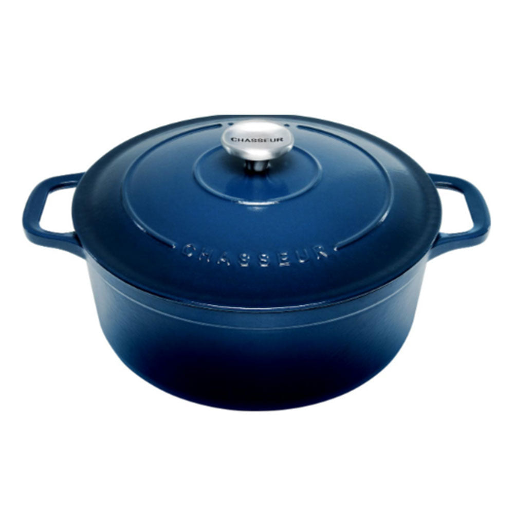 Chasseur Round French Haven (Blue de regaliz)