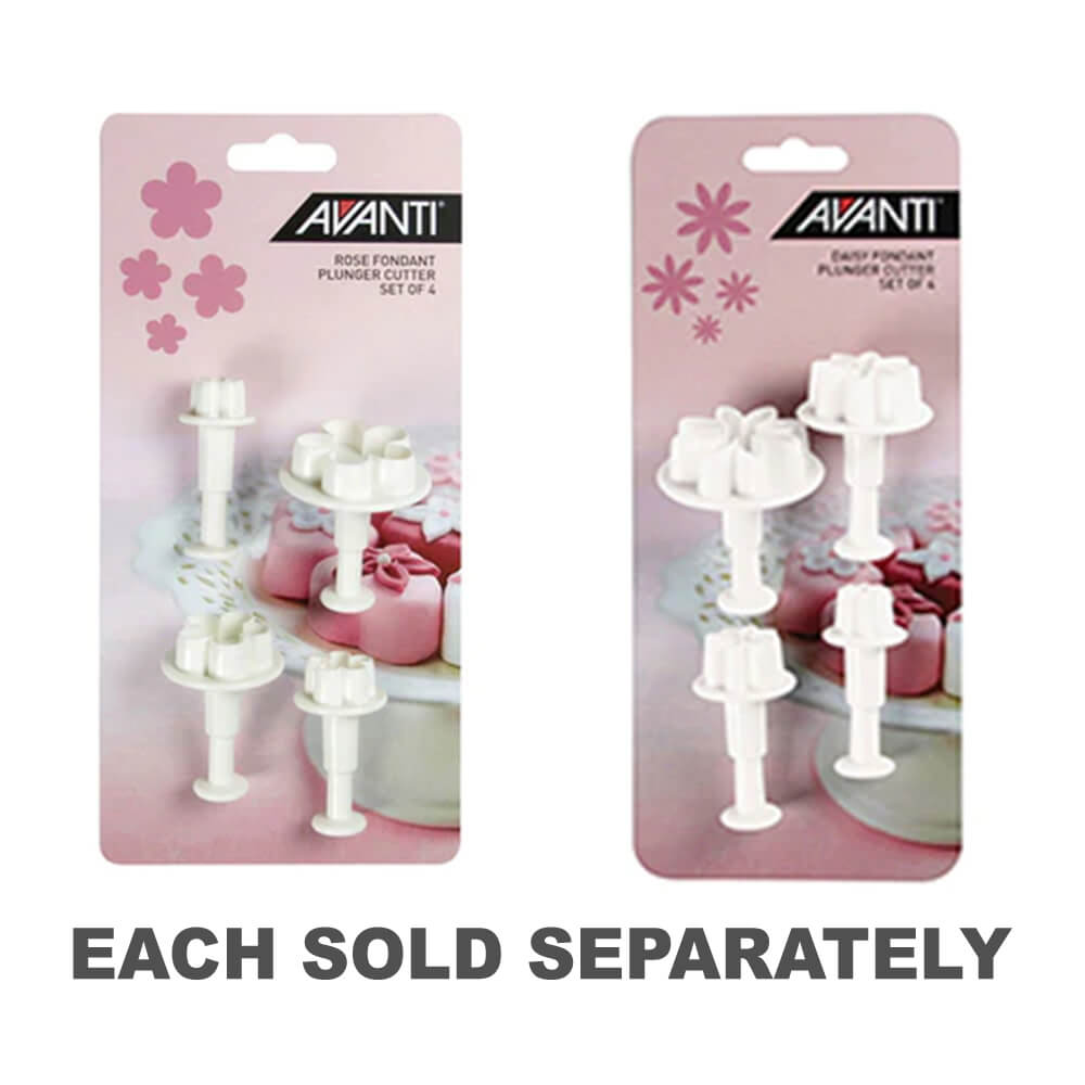 Avanti Fondant Fondant Fanger Cut Set (4pcs)