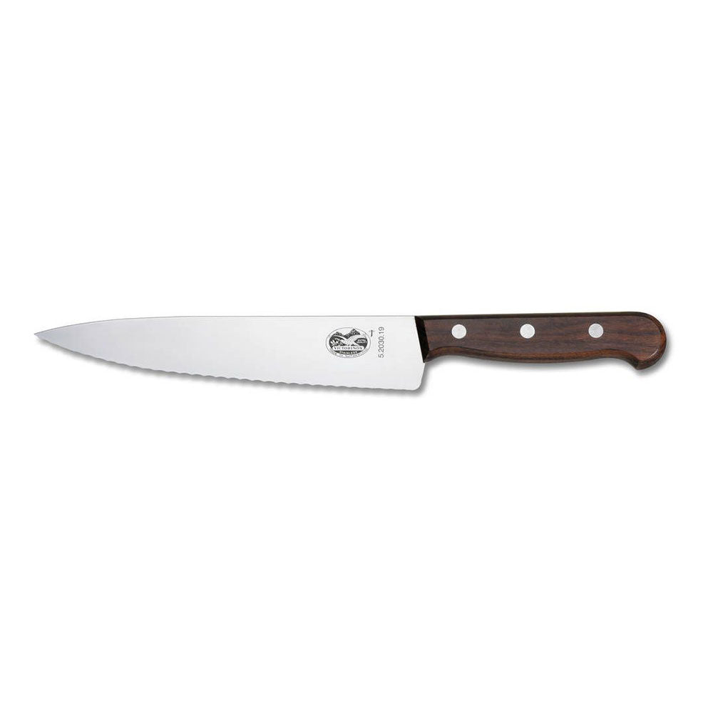 Victorinox Cooks Wavy Edge Incurving Knife (palissandro)
