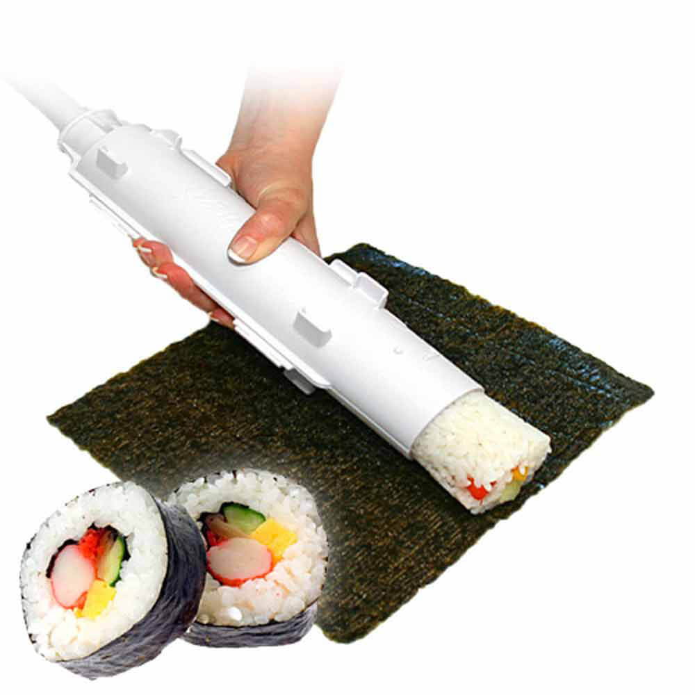 Girlfriend and I used our sushi bazooka for the first time to make