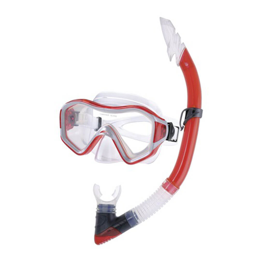 Maschera per adulti e set di snorkeling