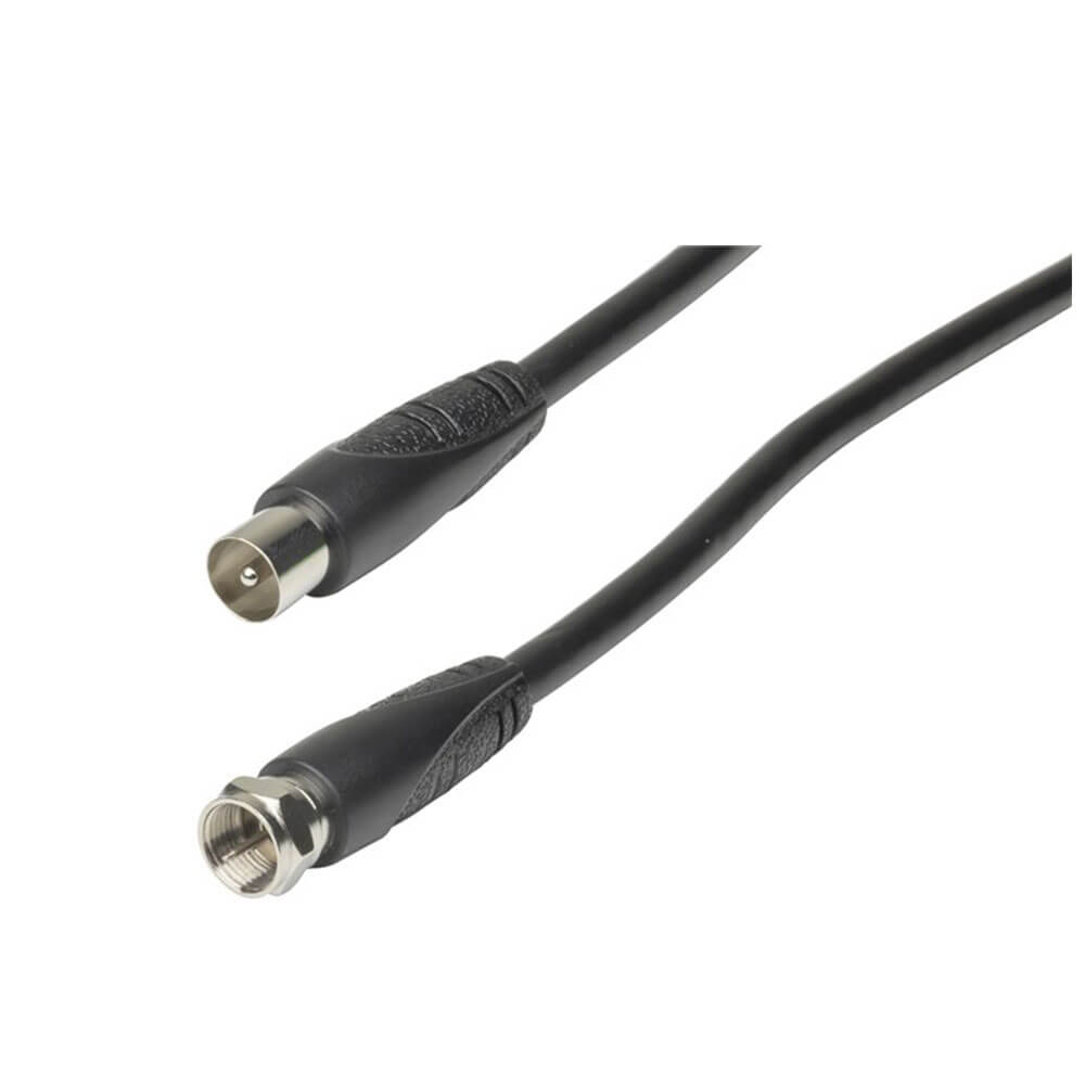 Plugue do tipo F para TV Coaxial Plug Cable 1.5m