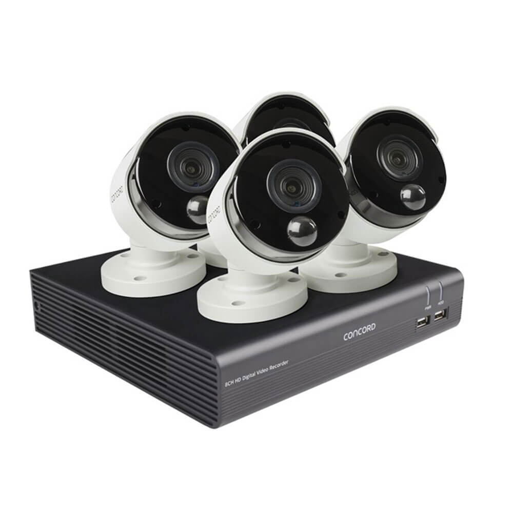 Système de surveillance HD Concord (1080p)