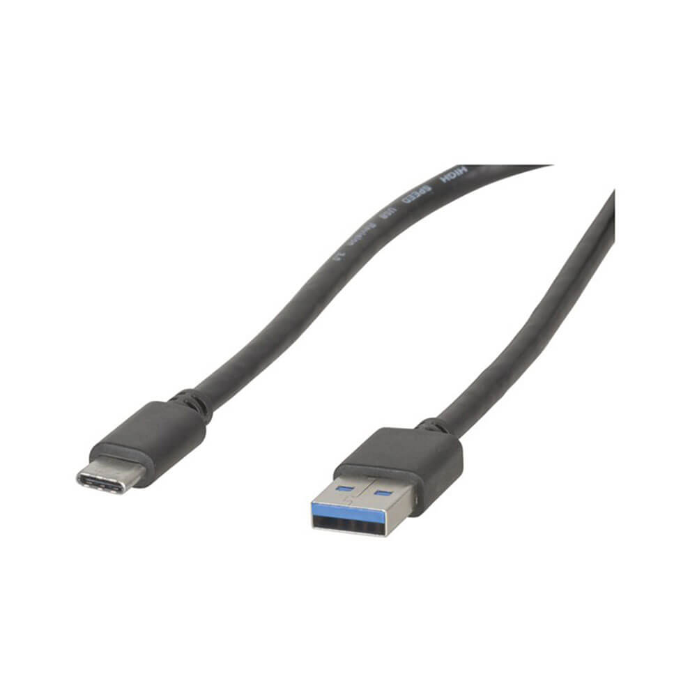 Plugue USB 3.0 Tipo-C para conectar o cabo 1M