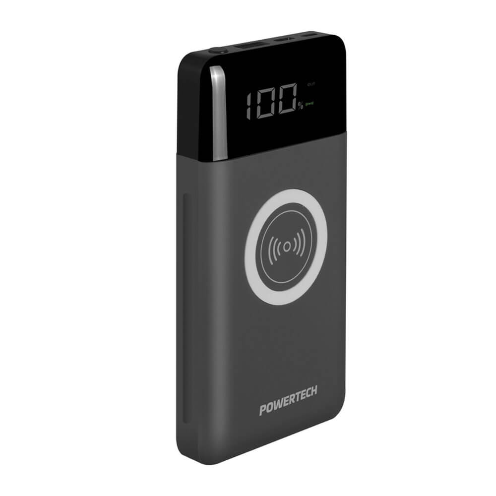 Powertech Power Bank and Wireless Charger 10 000mAh