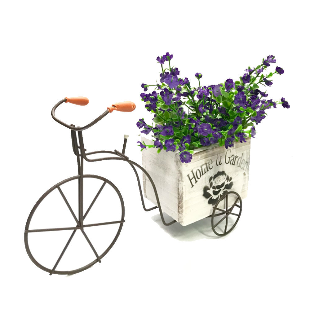 Accueil et jardin à 3 roues vélo avec boîte à fleurs Dãƒæ’ã † "