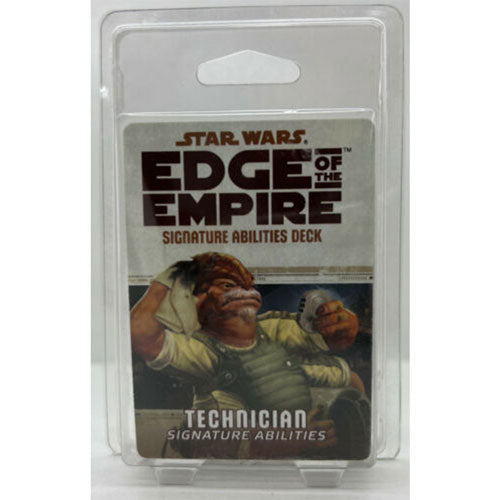SW Edge of The Empire Technician Sign. Abilities Card Game