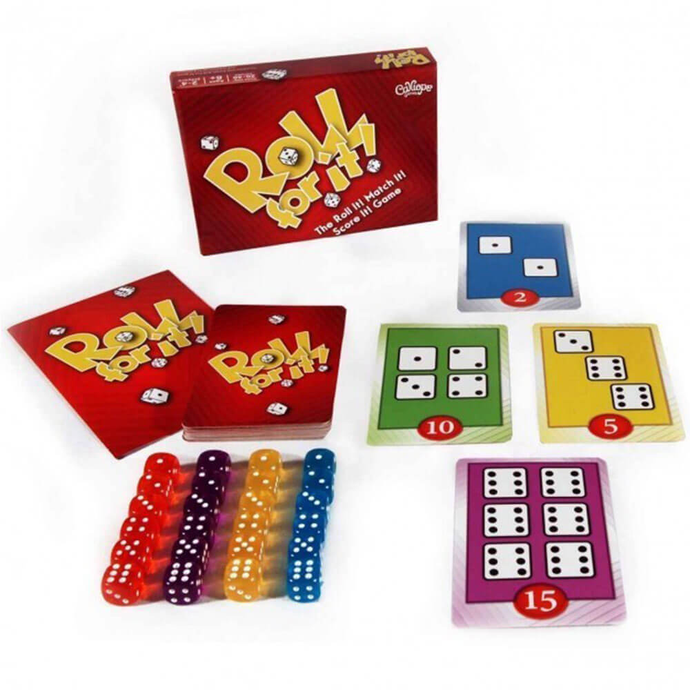 Roll for it Color Set Dice Game