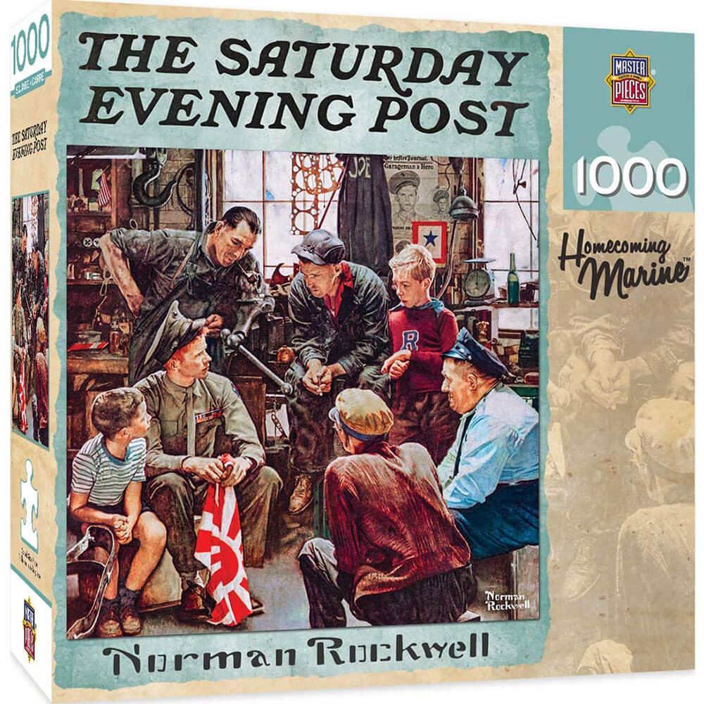 O quebra -cabeça do Saturday Evening Post 1000pc