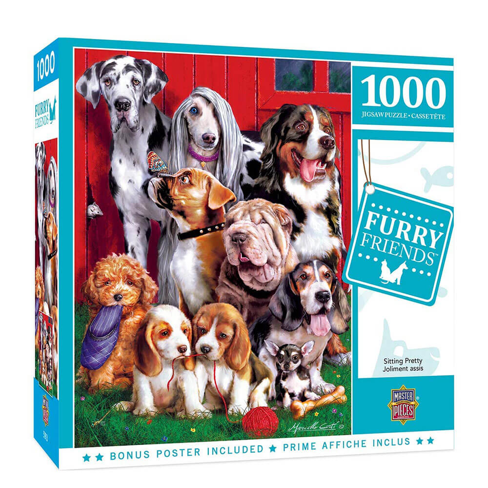 MP Furry Friends Puzzle (1000 PC)