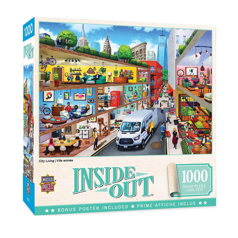 MP Inside Out Puzzle (1000 Teile)