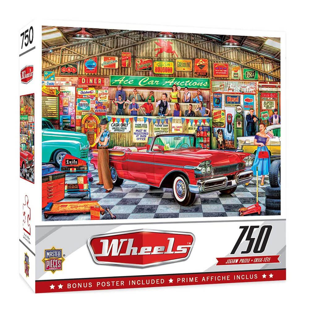 MP Wheels Puzzle (750 Teile)