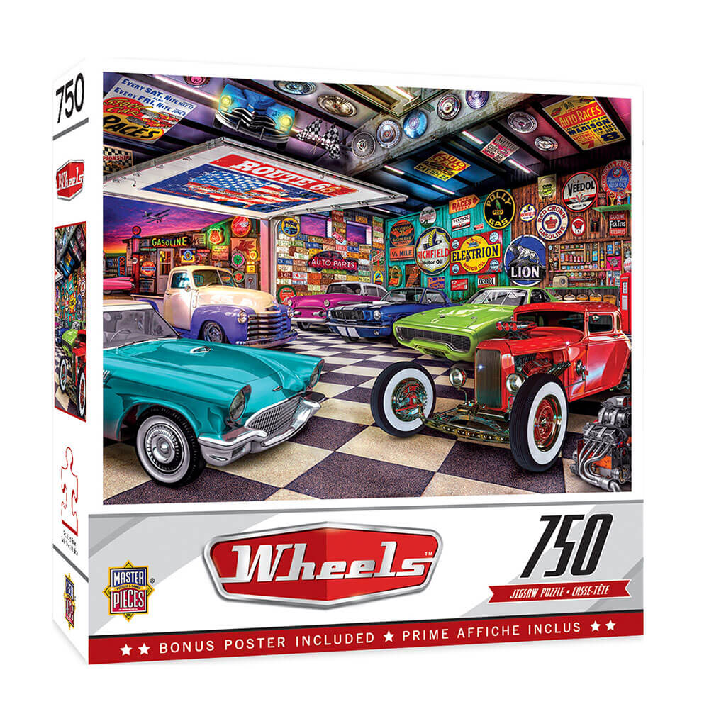 MP Wheels Puzzle (750 Teile)