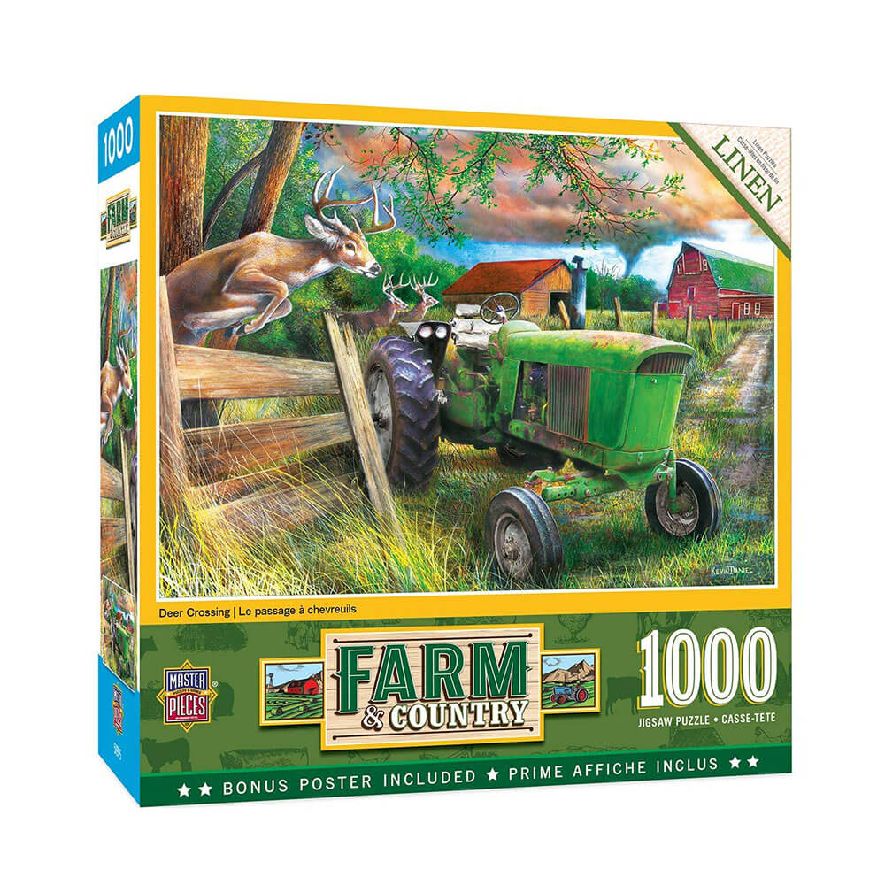 Obras -primas Puzzle Farm & Country (1000)