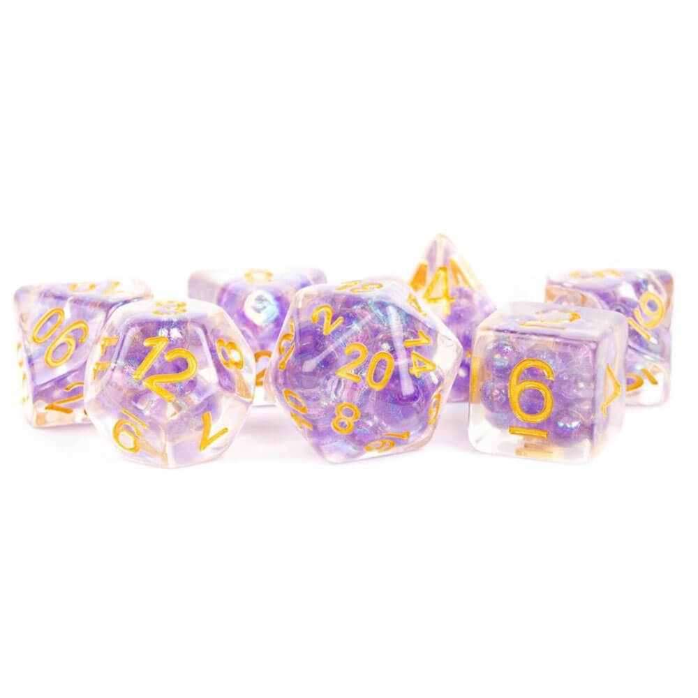 Harpiks Pearl Polyhedral Dice Set 16mm