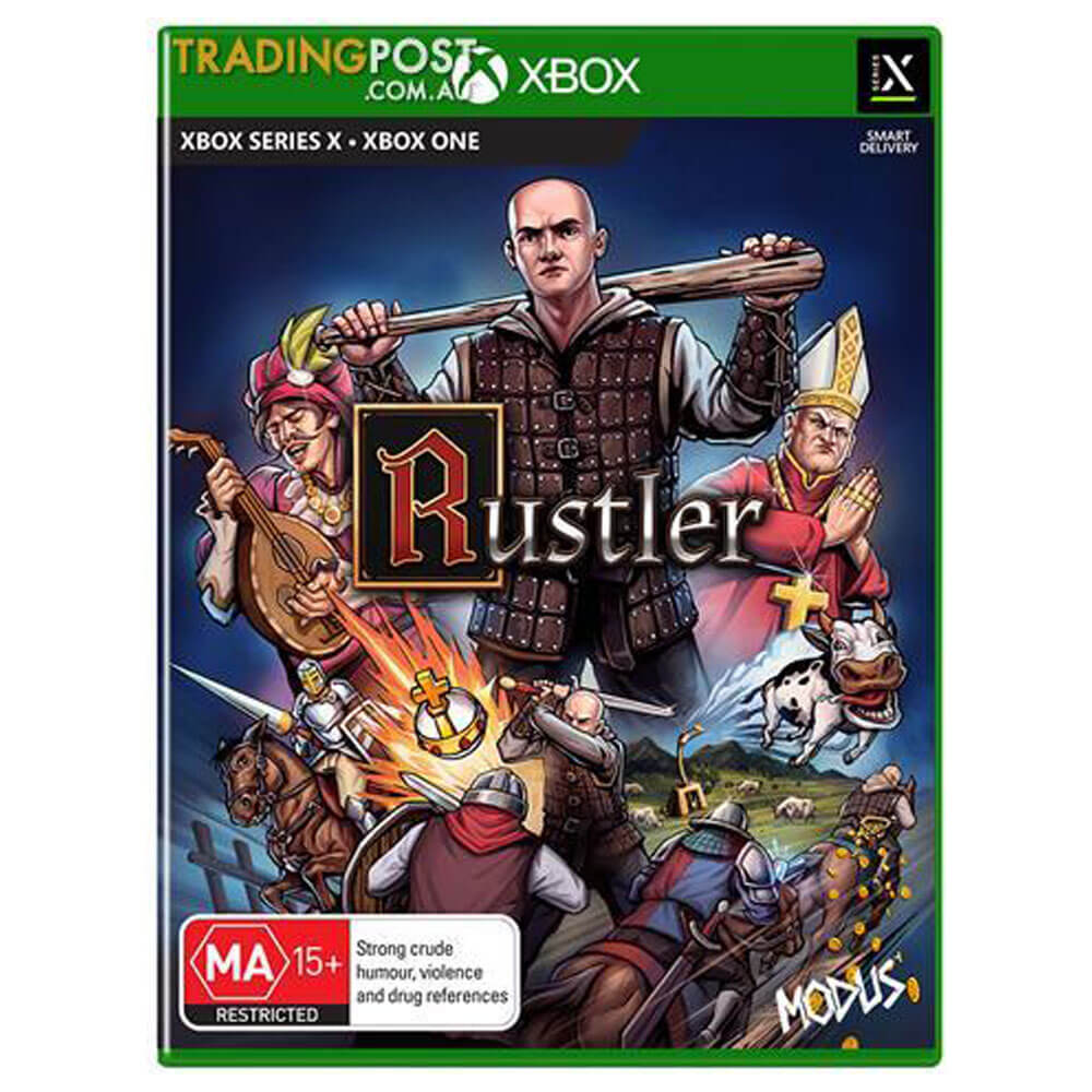 Rustler Grand Theft Horse Horse Game