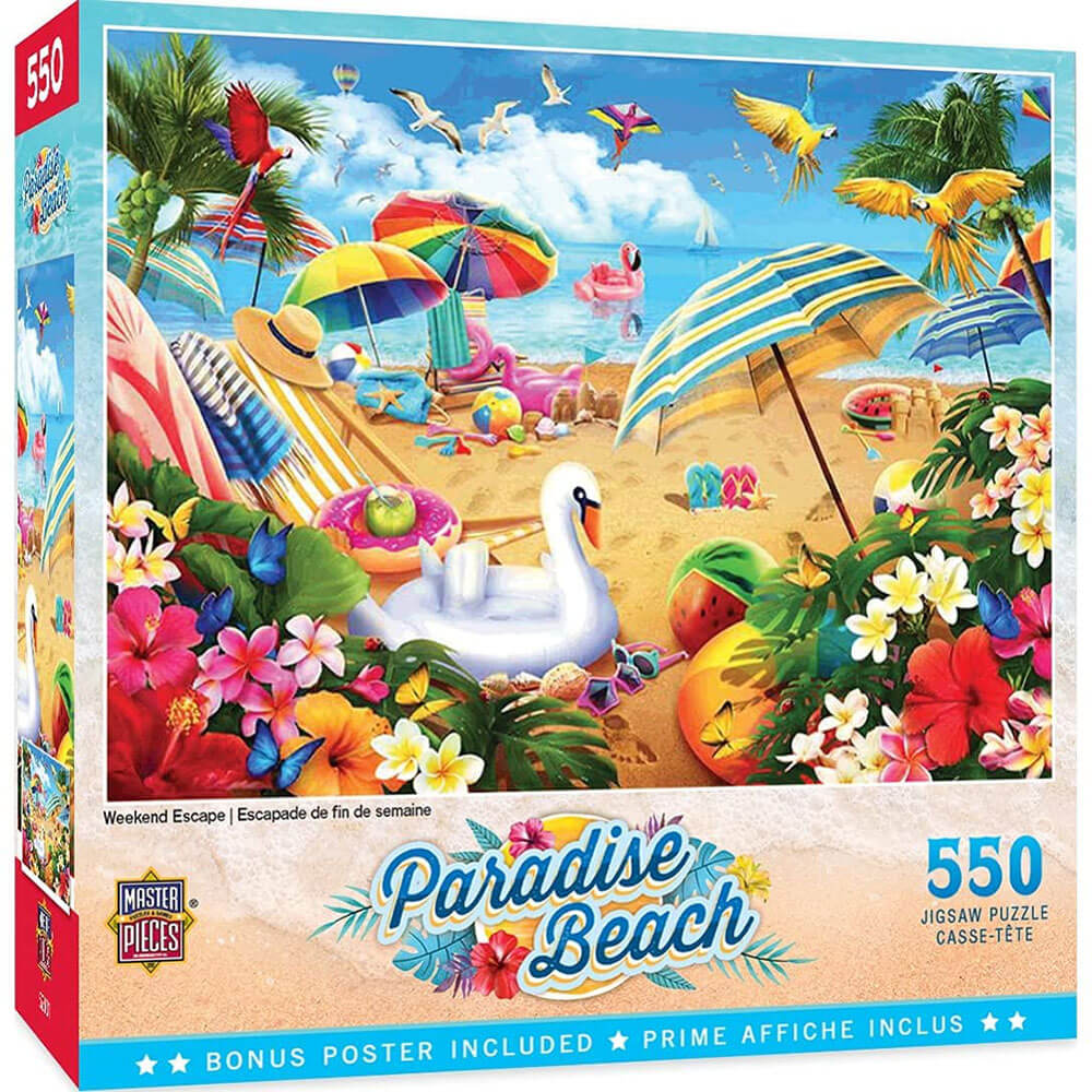 Capolavori Paradise Beach 550pc puzzle