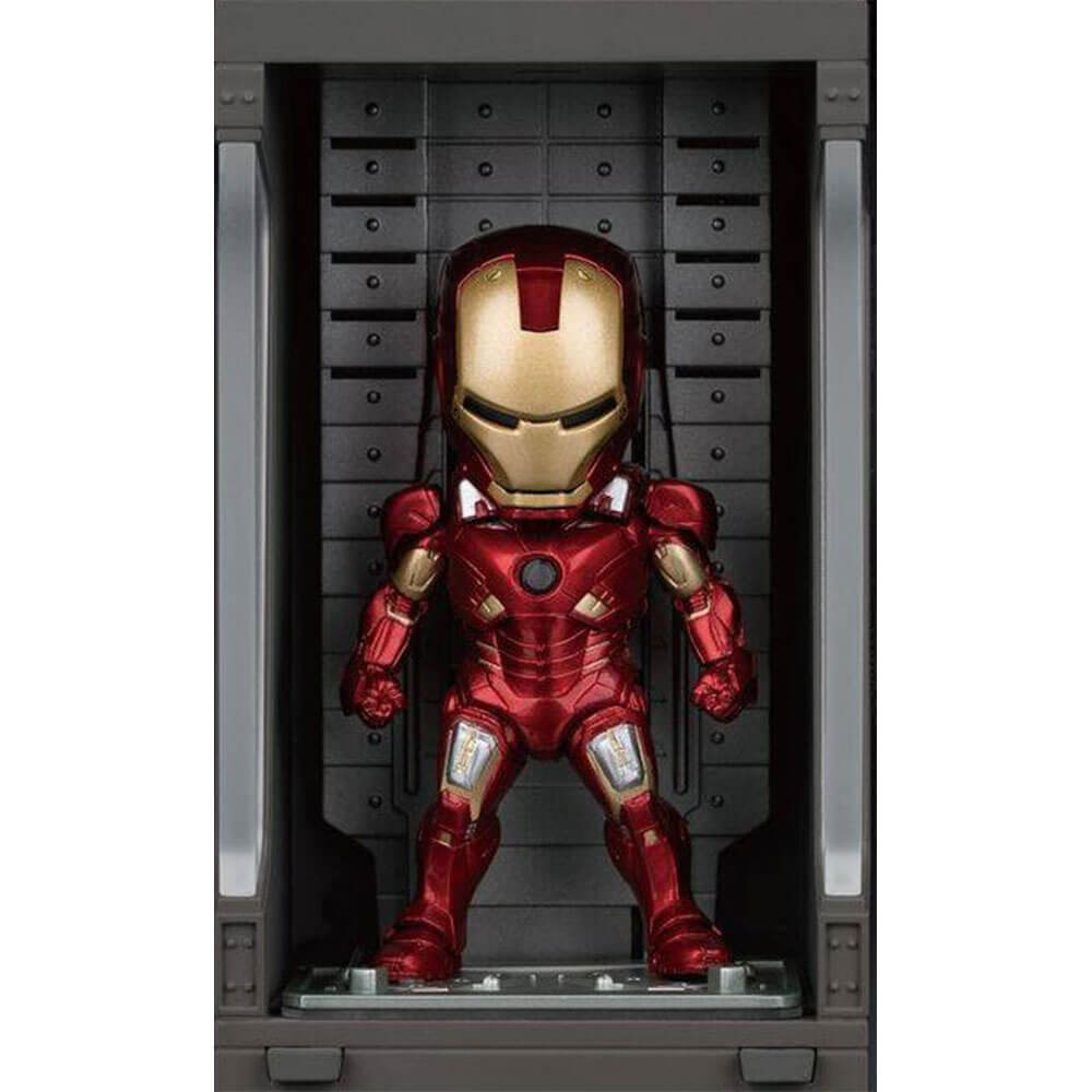  Mini Egg Attack Iron Man mit Halle der Rüstung