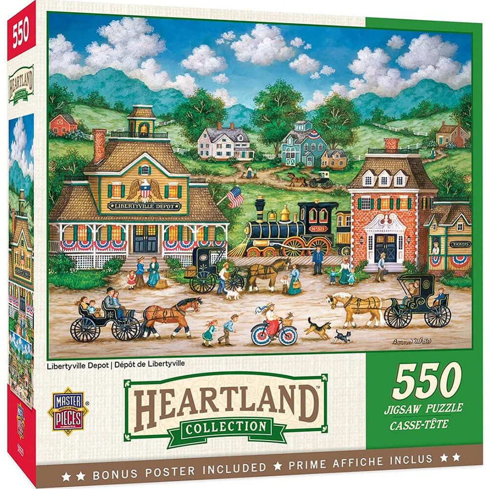 Capolavori heartland 550pc puzzle