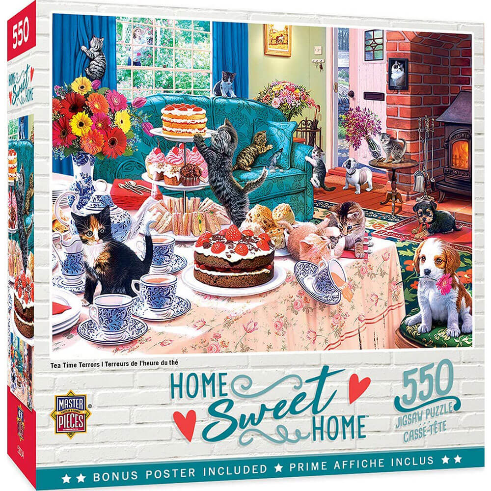 Capolavori domestici sweet home home 550pc puzzle