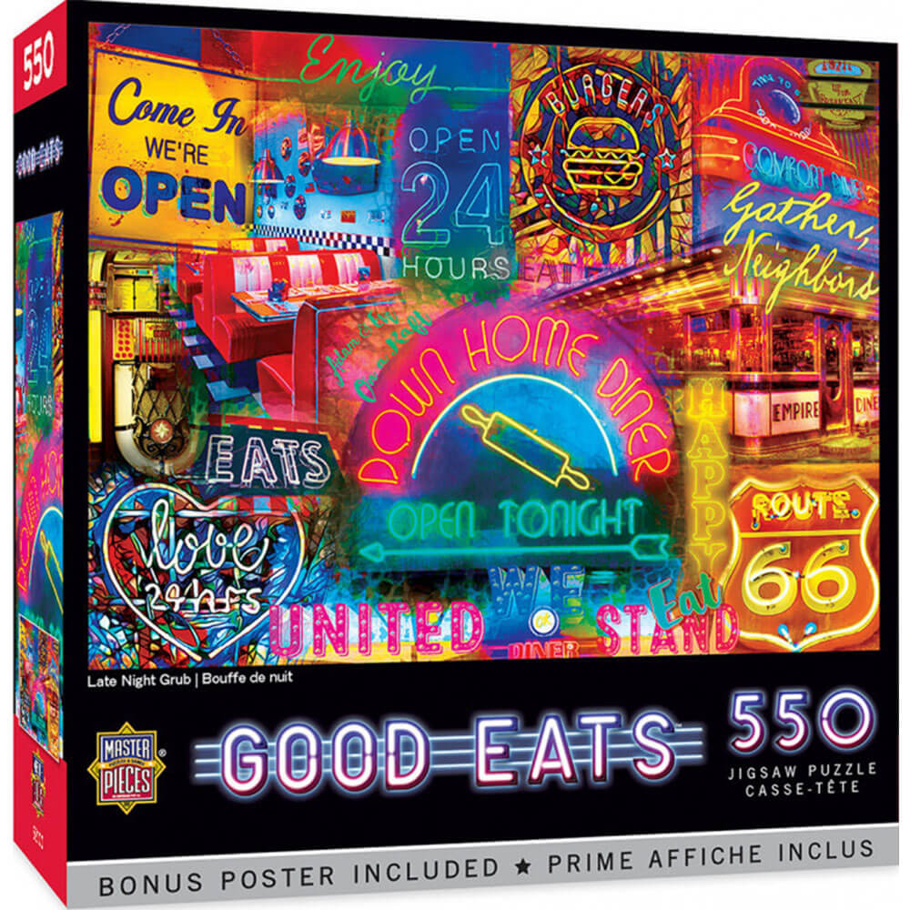 MasterPieces Good Eats 550-teiliges Puzzle