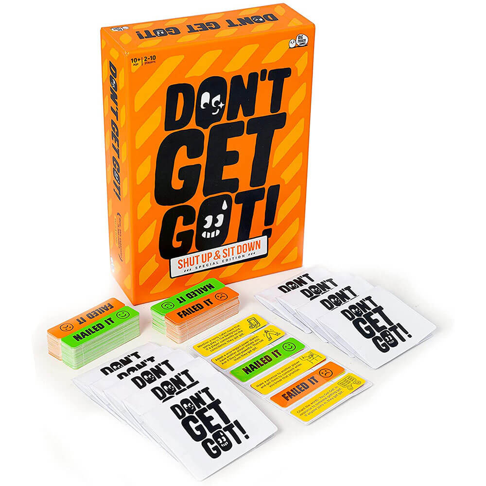 Don't Get Got Shut Up & Sit Down Special Edition Card Game