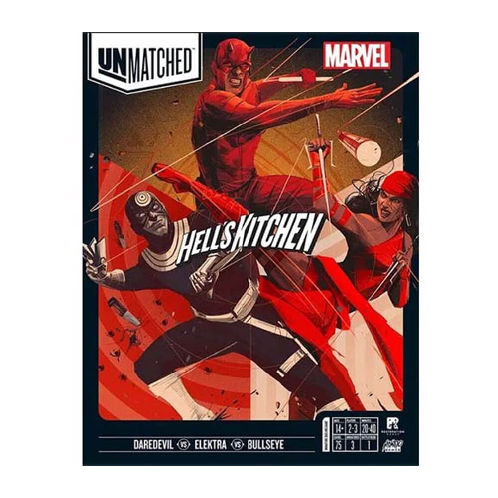 Unmatched Marvel Hells Kitchen Game