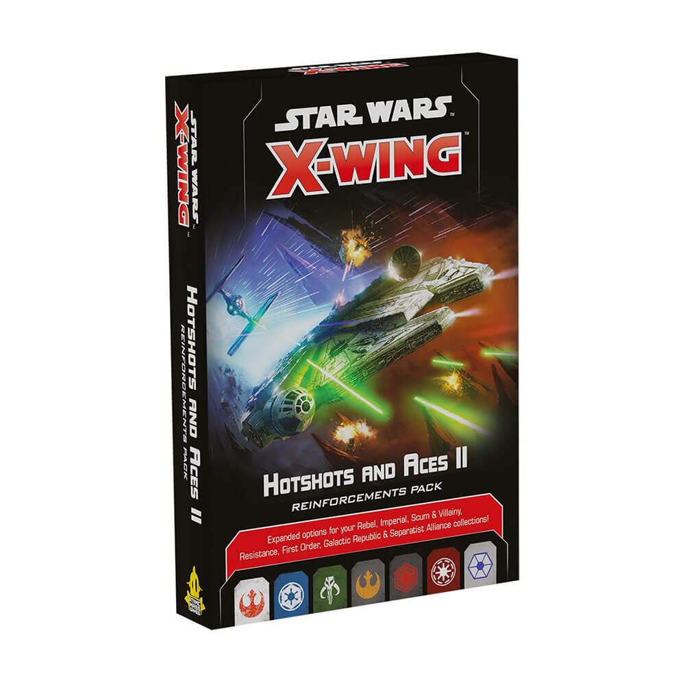 Star Wars X-Wing 2nd Ed Hotshots&Aces II Reinforcements Pack