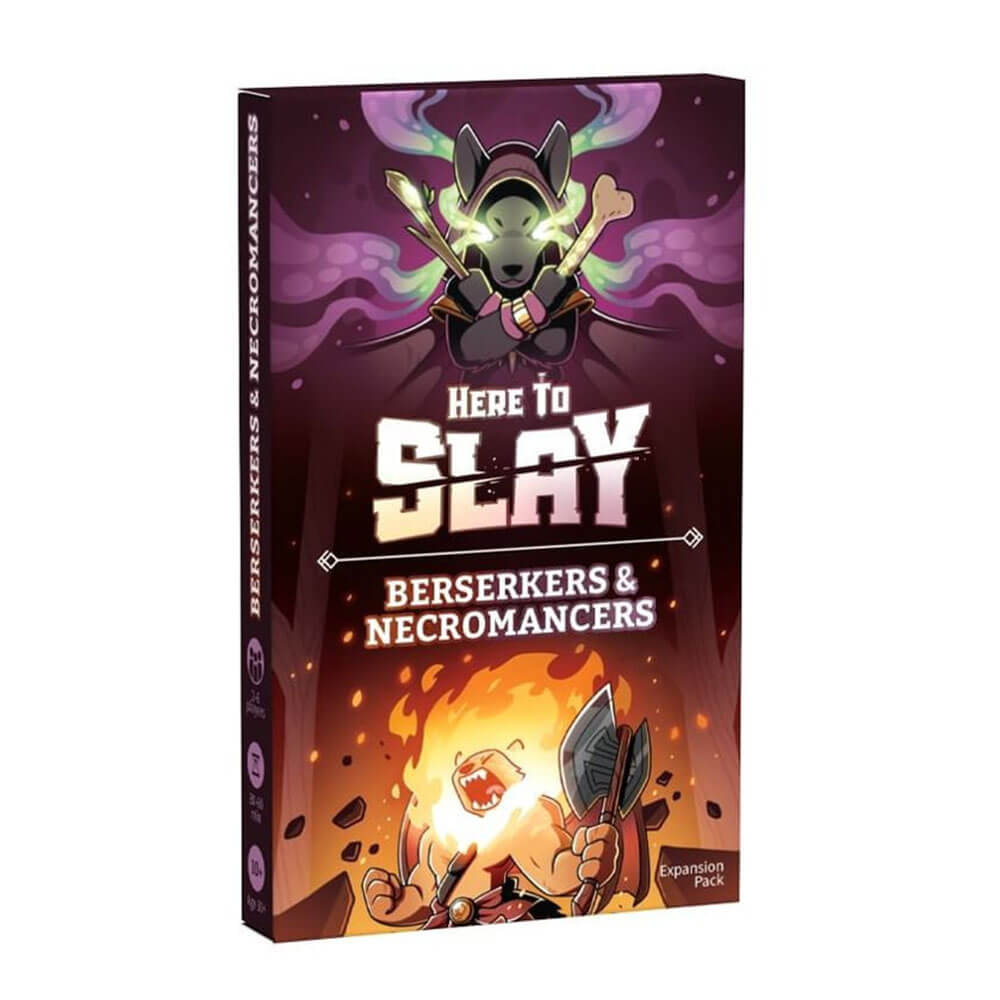 Here to Slay Berserkers & Necromancers Card Game Expansion