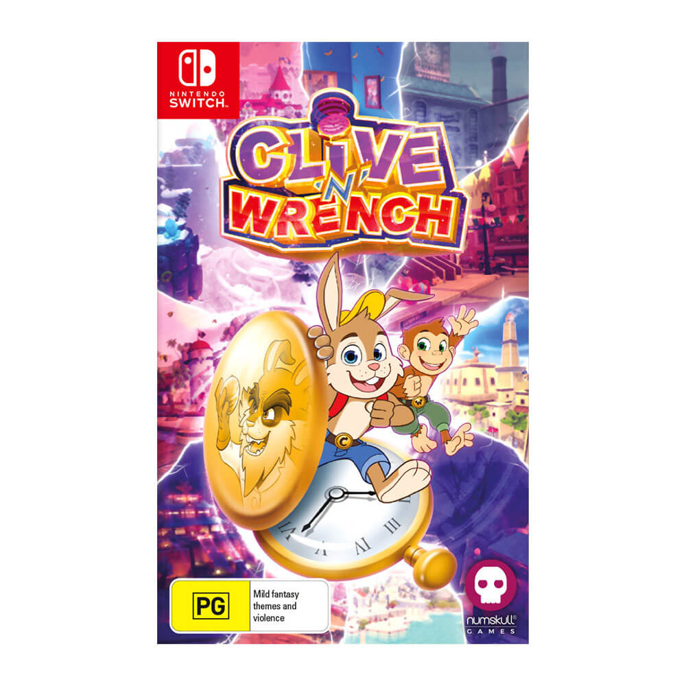Videogame clive 'n' wrench