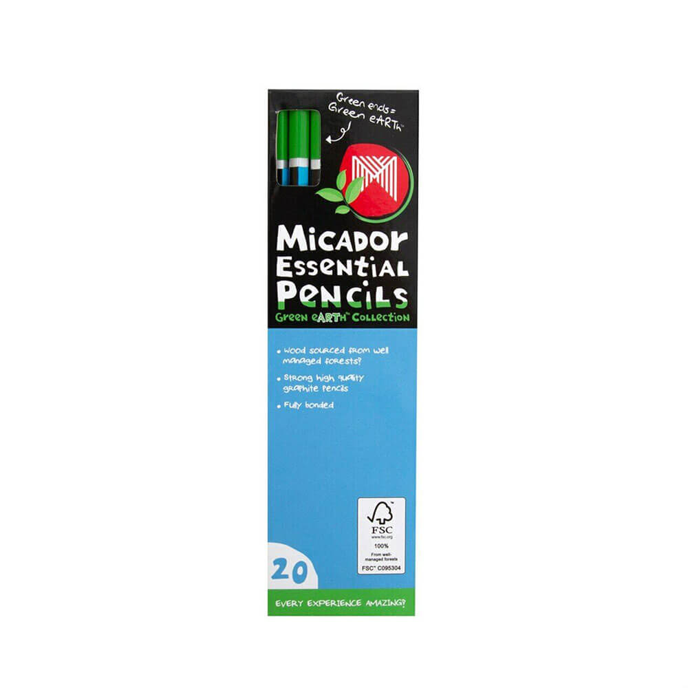 Micador Essential Graphite Crayons (20pk)