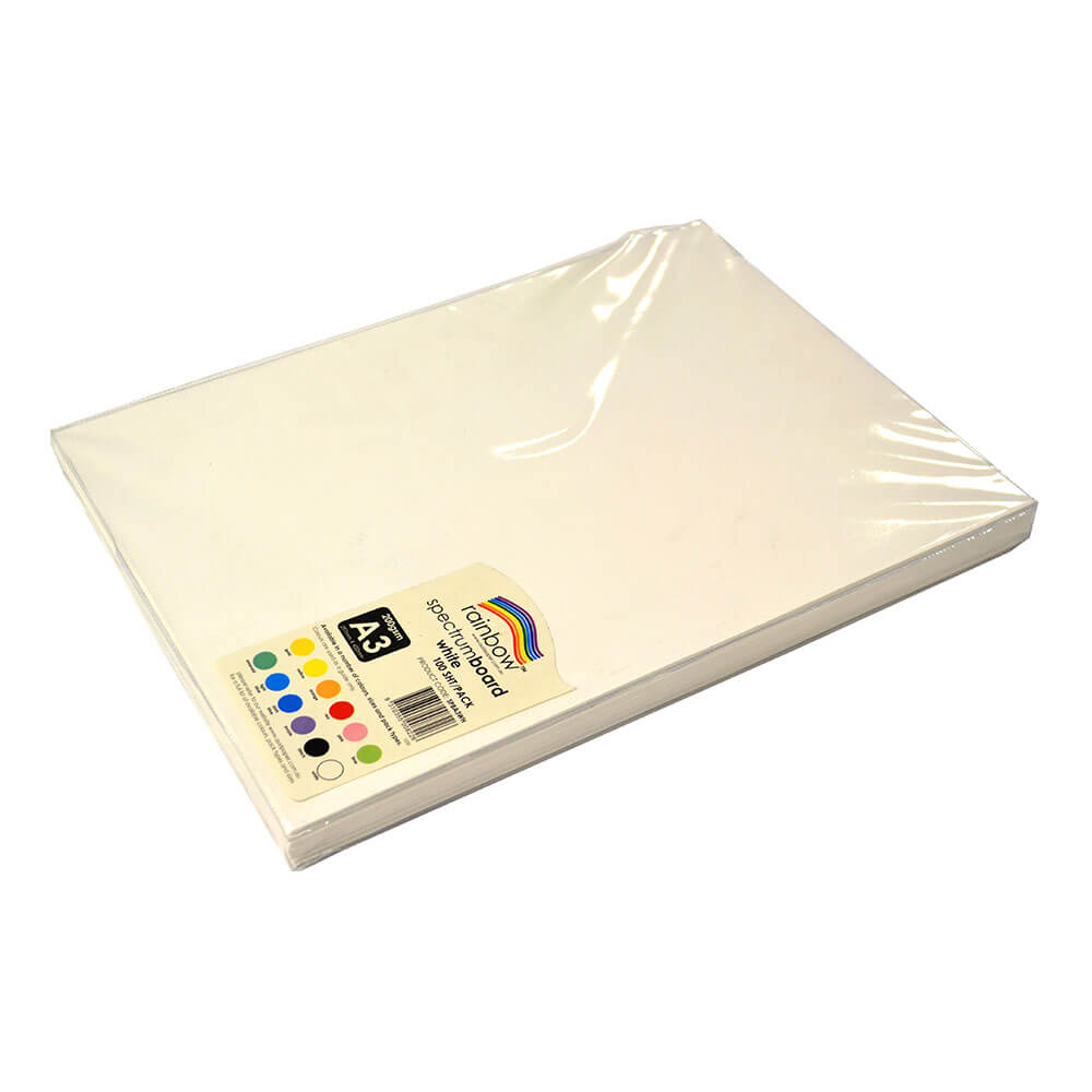 Rainbow Spectrum Cardboard A3 200GSM (100 pk)