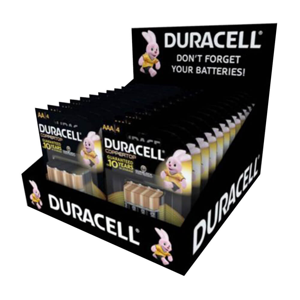 Baterias Alcalinas Duracell AA e AAA (24pk)